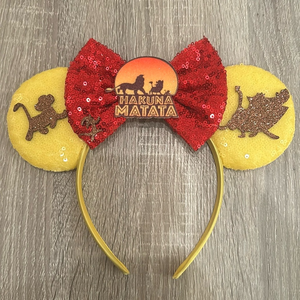 Disney sequins Lion King ears